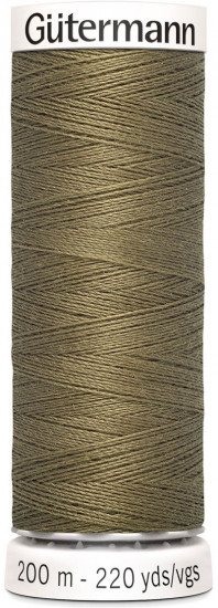 Нить универсальная «Sew-all», цвет защитно-оливковый №528