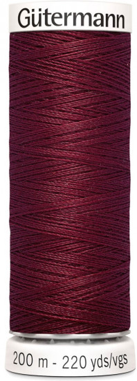 Нить универсальная «Sew-all», цвет бордовый №368