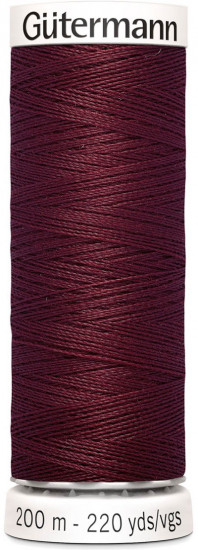 Нить универсальная «Sew-all», цвет винный №369