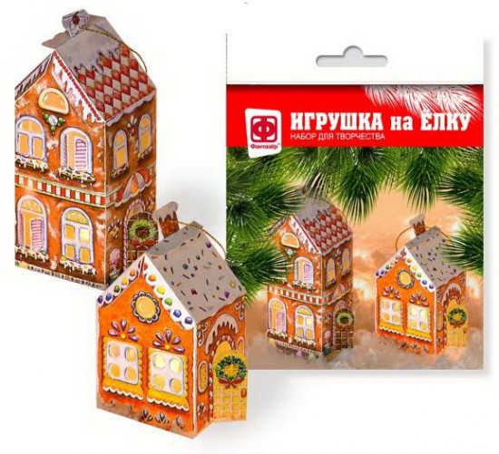 Набор для творчества «Игрушка на елку. Домики»
