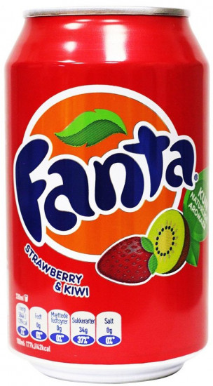 Напиток газированный «Strawberry & Kiwi»