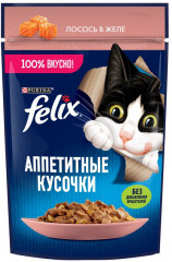 Корм для кошек «Лосось в желе»