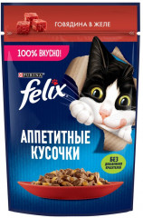 Корм для кошек «Говядина в желе»