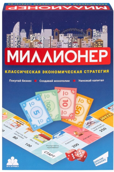 Игра настольная «Миллионер»