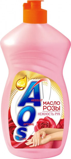 Средство для мытья посуды «Масло розы»