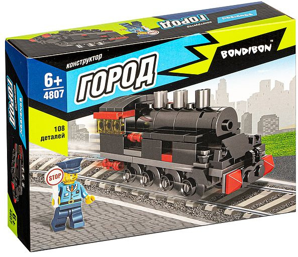 Конструктор «Паровоз» | Город | Bondibon