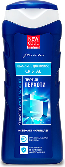 Шампунь для мужчин против перхоти «Cristal»