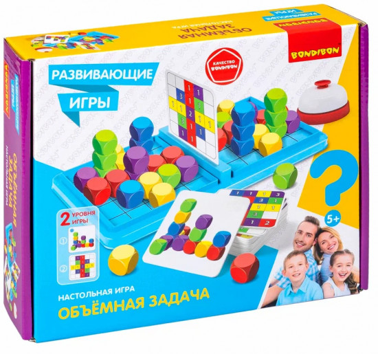 Игра настольная «Объёмная задача»