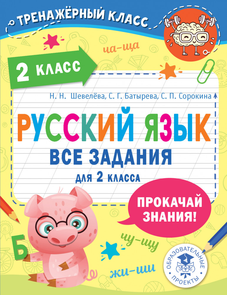 Русский язык. Все задания для 2 класса | Тренажерный класс