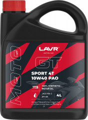 Моторное масло Lavr GT sport 4T 10W-40