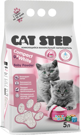 Наполнитель для кошачьего туалета «Baby Powder»