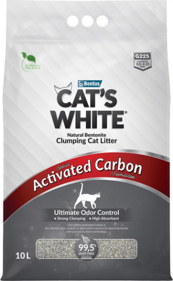 Наполнитель для кошачьего туалета «Activated Carbon»