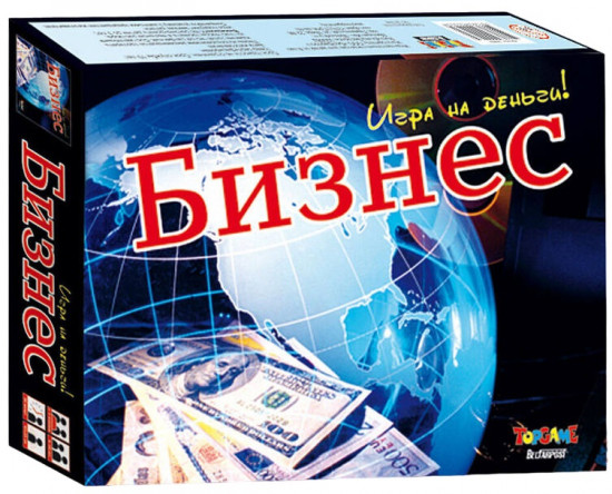 Игра настольная «Бизнес. Игра на деньги»