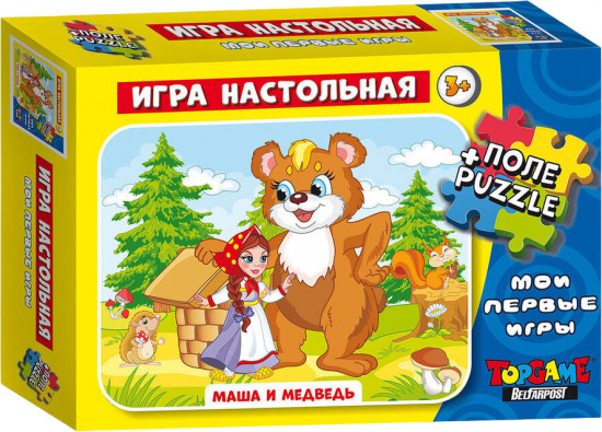 Игра настольная «Маша и медведь»