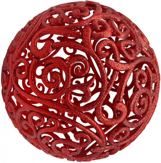 Шар ёлочный ажурный