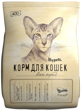 Корм для кошек с курицей
