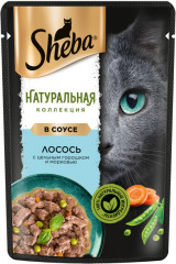 Корм для кошек с лососем и горохом