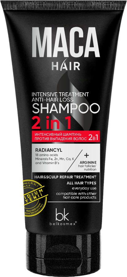 Шампунь против выпадения волос | Maca hair | Belkosmex