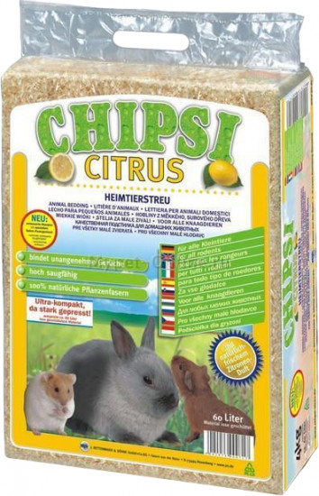 Наполнитель для грызунов «Chipsi Citrus»