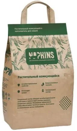 Наполнитель для кошачьего туалета комкующийся