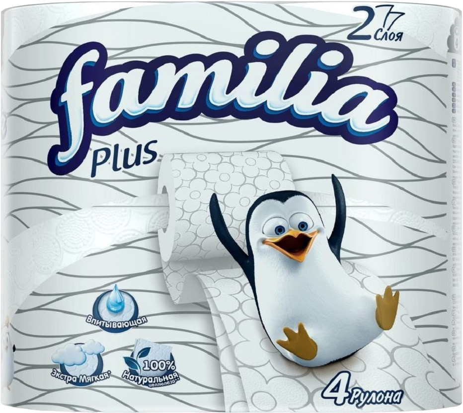Туалетная бумага «Familia Plus» | Familia