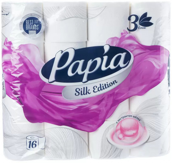 Туалетная бумага «Silk Edition»