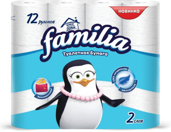 Туалетная бумага «Familia Classic»