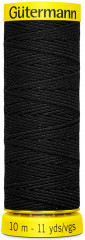 Нить эластичная «Elastic», цвет черный №4017