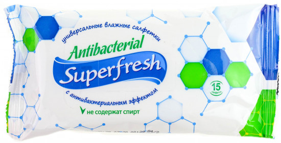 Салфетки влажные «Antibacterial»