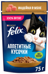 Корм для кошек «Индейка в желе»