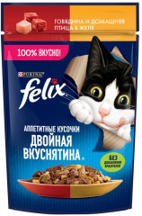 Корм для кошек «Двойная вкуснятина»