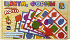 Лото деревянное «Цвета, формы»