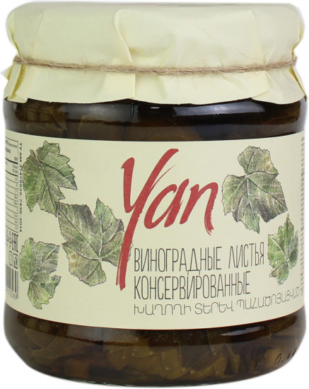 Листья виноградные консервированные