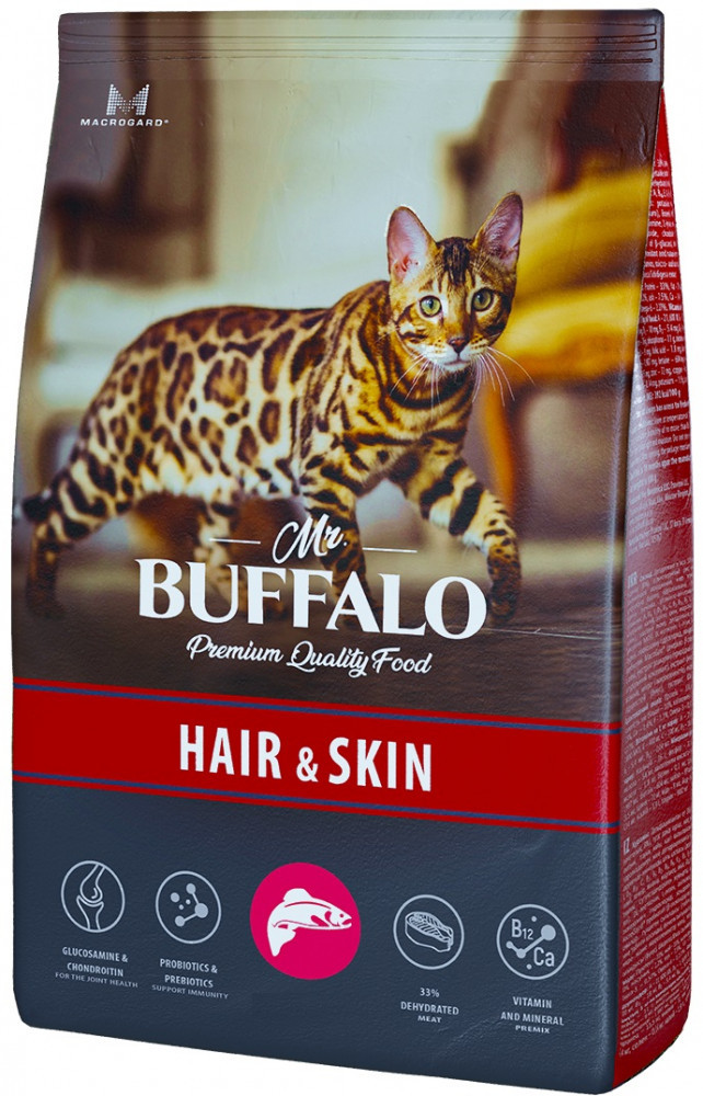 Корм для кошек с лососем | Mr.Buffalo