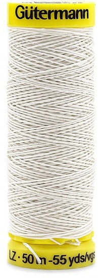 Нить «Linen», цвет белый №5129