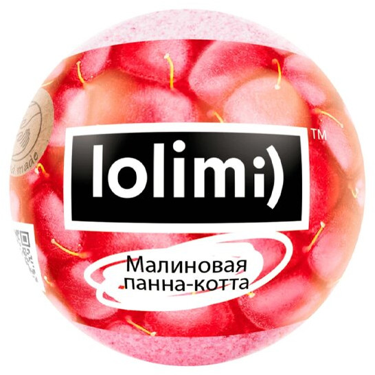 Бомбочка для ванны «Малиновая панна-котта»