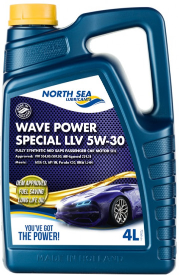 Моторное масло North Sea Wave power special LLV 5W-30