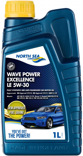Моторное масло North Sea Wave power excellence LE 5W-30