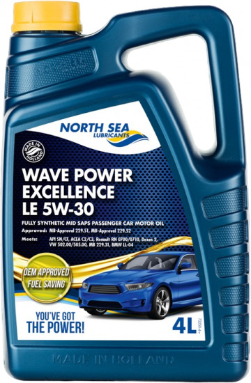 Моторное масло North Sea Wave power excellence LE 5W-30