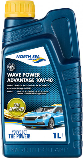 Моторное масло North Sea Wave power advantage 10W-40