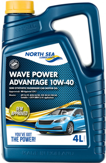Моторное масло North Sea Wave power advantage 10W-40