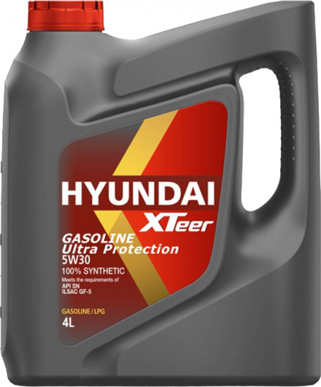 Моторное масло Hyundai XTeer Gasoline Ultra Protection 5W30