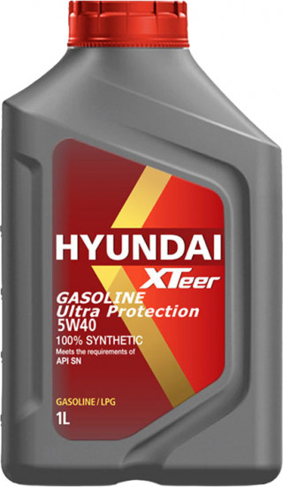 Моторное масло Hyundai XTeer Gasoline Ultra Protection 5W40