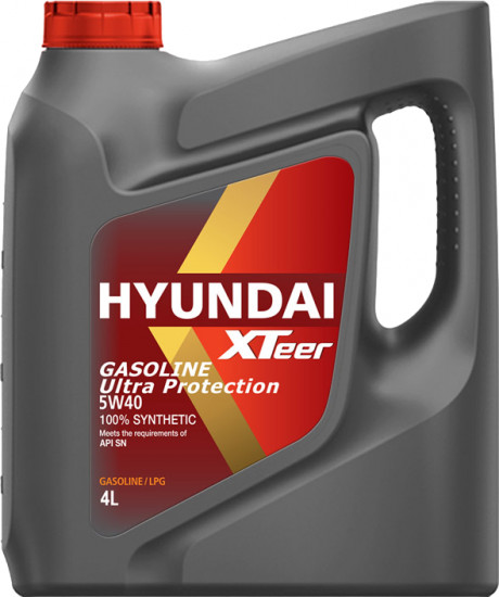 Моторное масло Hyundai XTeer Gasoline Ultra Protection 5W40