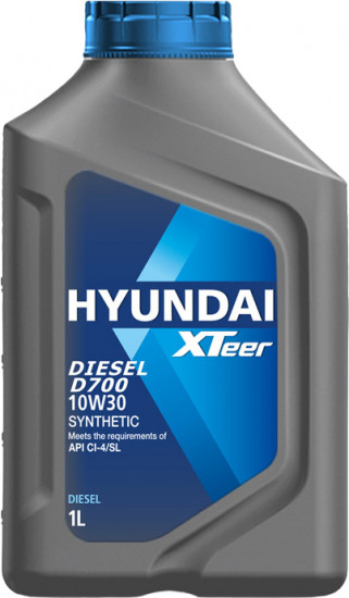 Моторное масло Hyundai XTeer Diesel D700 10W30