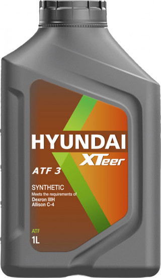 Трансмиссионная жидкость Hyundai XTeer ATF 3