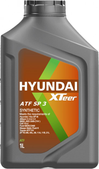 Трансмиссионная жидкость Hyundai XTeer ATF SP3