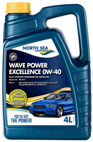 Моторное масло North Sea Wave power excellence 0W-40