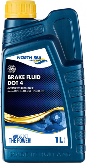 Жидкость тормозная North Sea Brake fluid dot 4