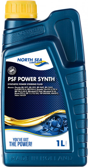 Жидкость для гидроусилителя руля North Sea PSF power synth